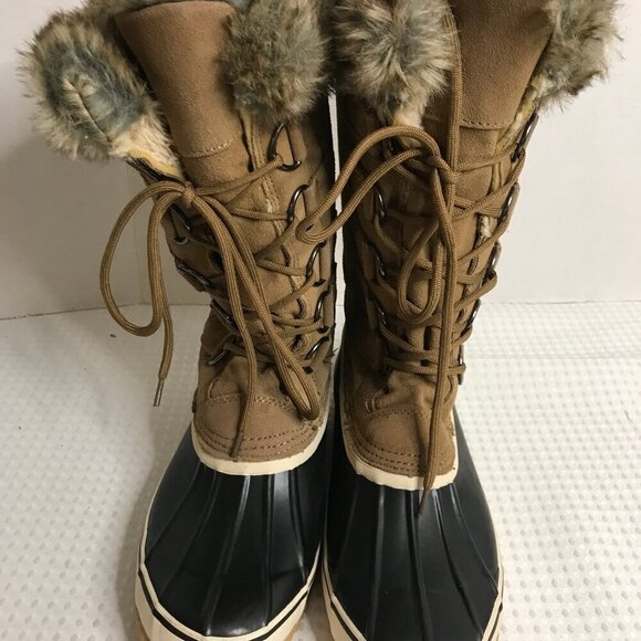 NORTHSIDE BOOTS WOMEN SUEDE WATERPROOF SIZE 9 - Picture 2 of 8